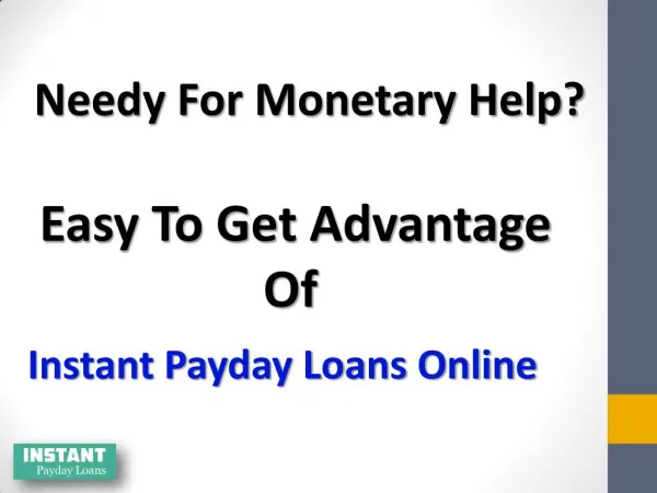 Instant Payday Loans - Flexible Funding Your Till Payday!