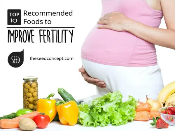 Recommended Foods to Boost Your Fertility