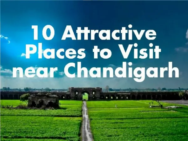10 Attractive Place To Visit Near Chandigarh