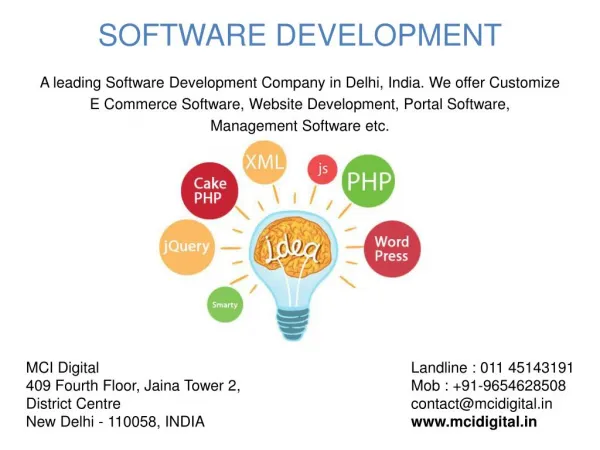 Software Development, Website Development company in Delhi