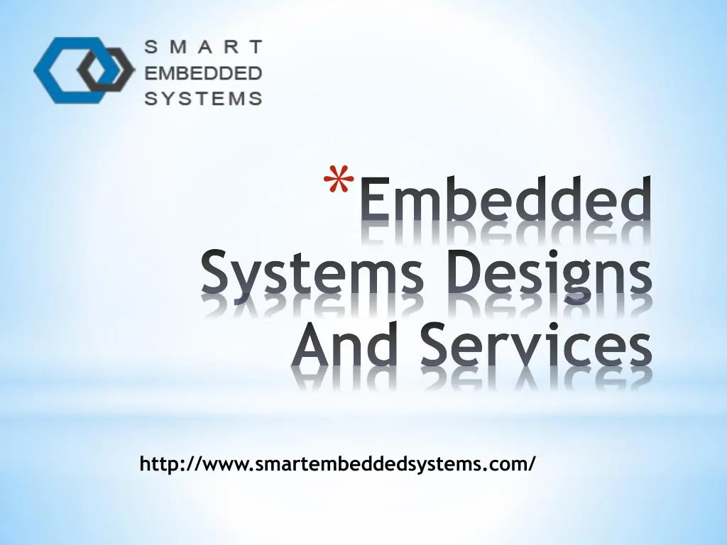 embedded systems designs and services