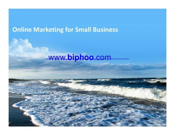 Online Marketing for Small Business in USA