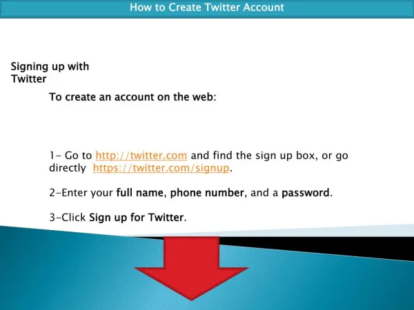 Twitter Customer Care Number 18882690130 | How to Create Twitter Account