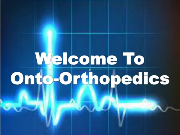 Onto Orthopedics - Best Orthopedic Care in Dallas
