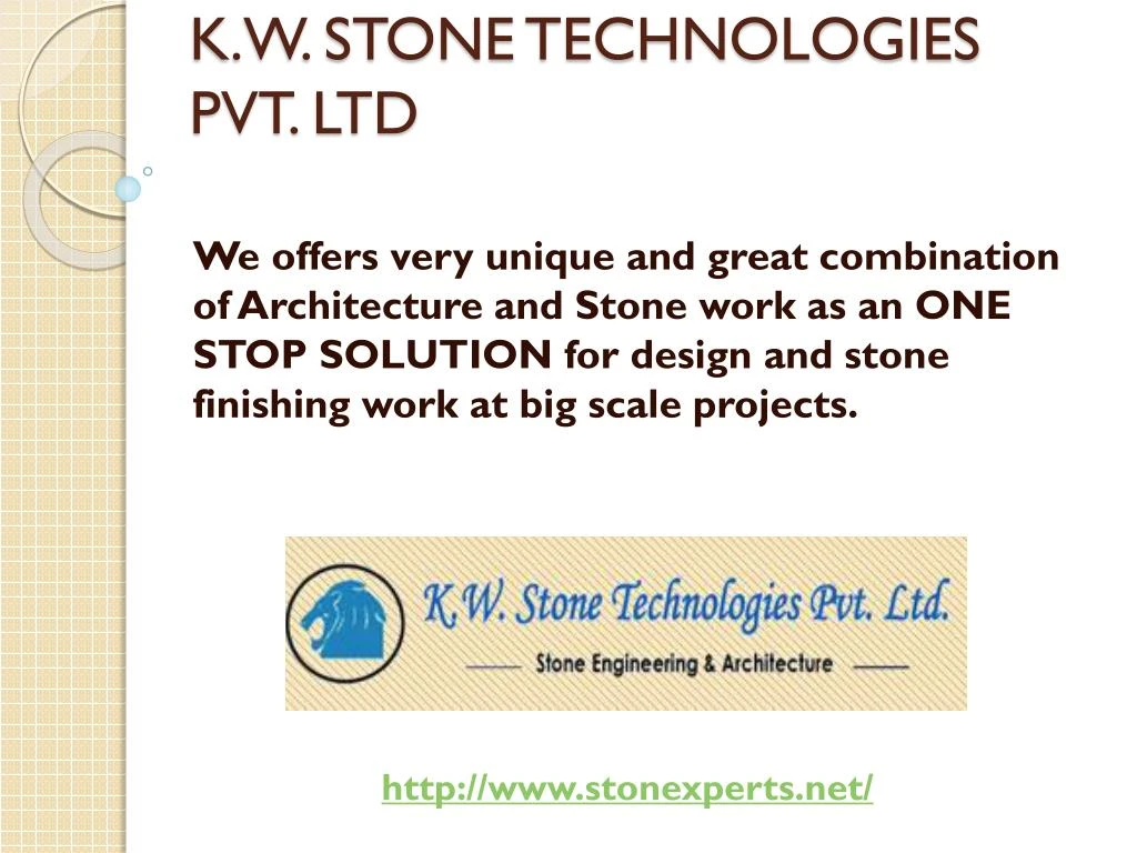 k w stone technologies pvt ltd