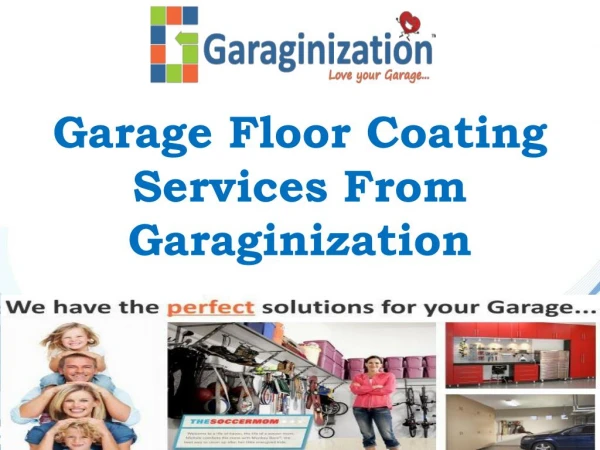 Garage Floor Coating Services From Garaginization