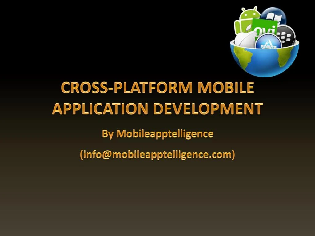 cross platform mobile application development