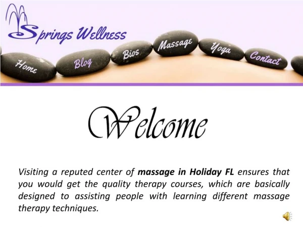 Massage Holiday FL Makes Sure You Would Be Relaxed in Just a Few Minutes