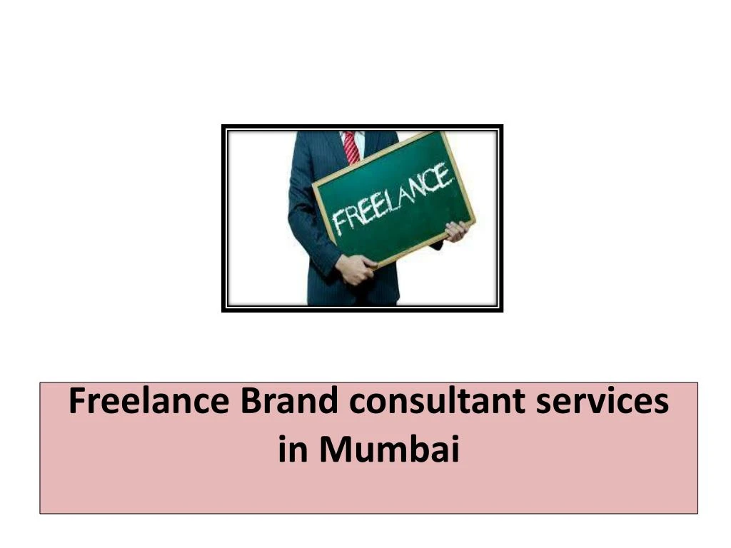 freelance brand consultant services in mumbai
