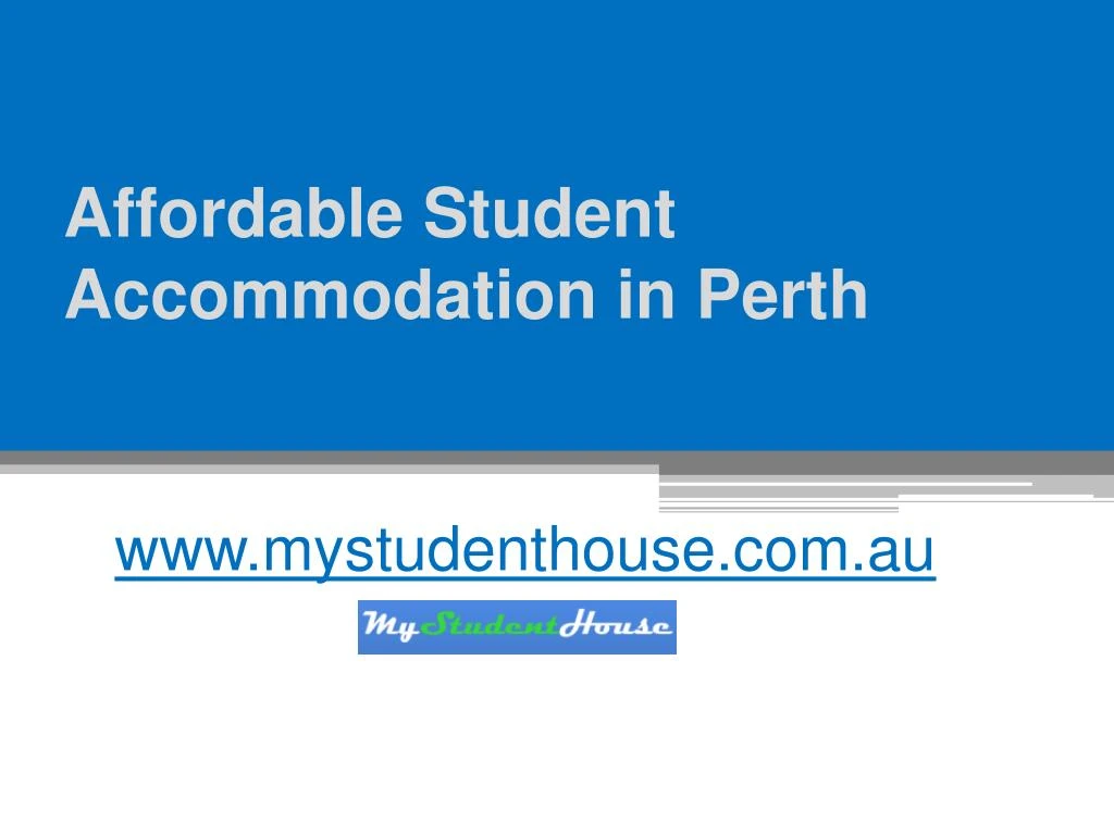 affordable student accommodation in perth