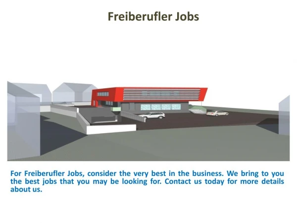 Freiberufler Jobs