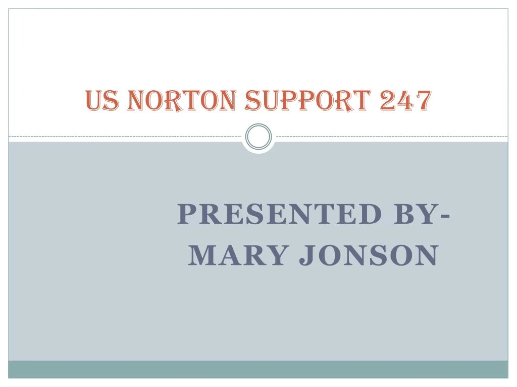 us norton support 247
