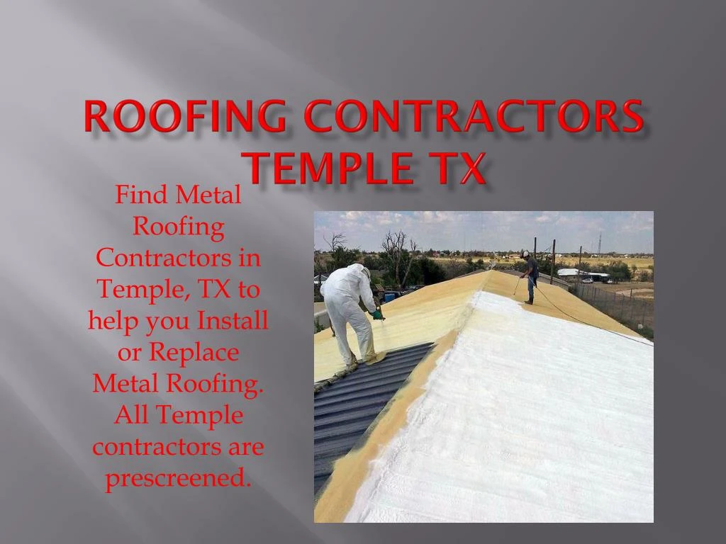 roofing contractors temple tx