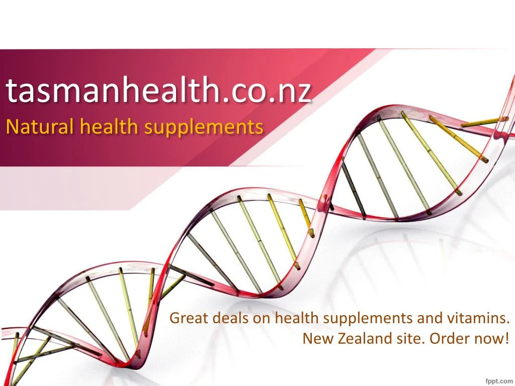 tasmanhealth co nz natural health supplements