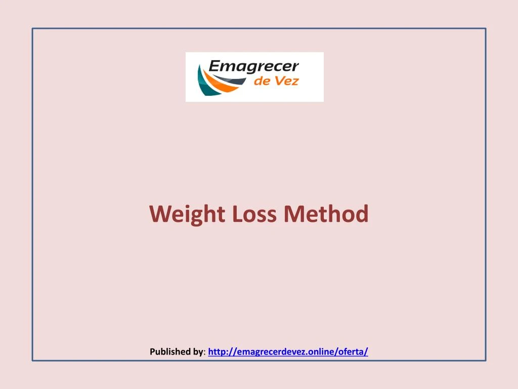 weight loss method published by http emagrecerdevez online oferta