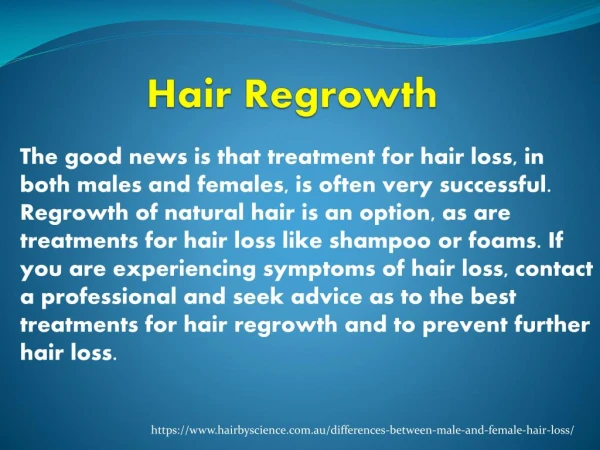 Hair Regrowth for Men in Sydney