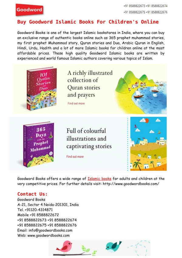 Buy Goodword Islamic Books For Children's Online