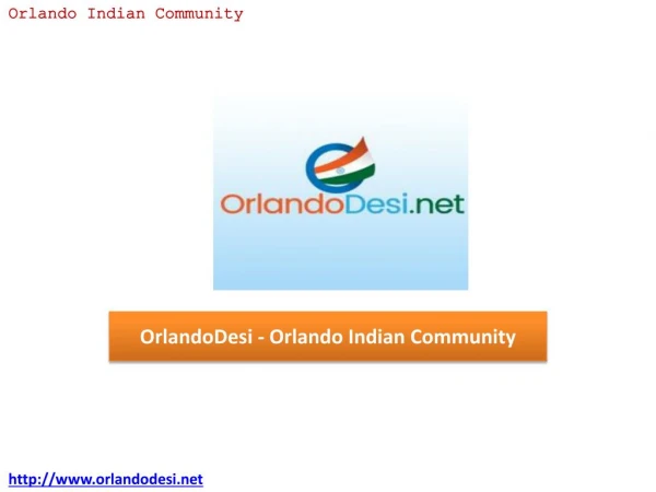 OrlandoDesi - Orlando Indian Community
