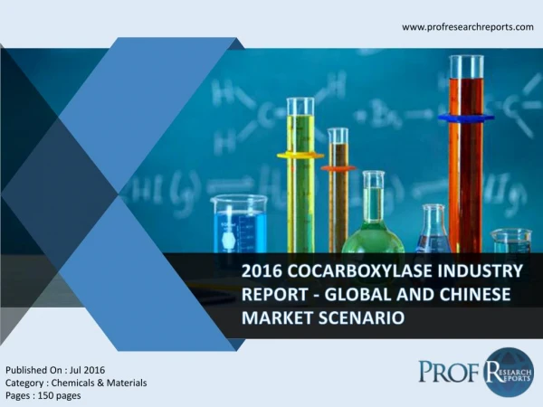 Cocarboxylase Industry Overview 2011-2021