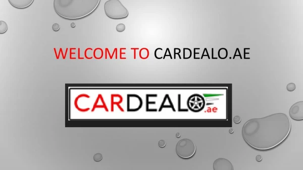 Cars for Sale in UAE