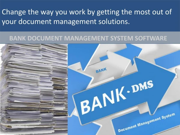 Digismartek provides best bank document management system software