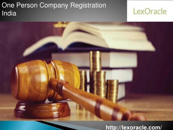 One Person Company Registration India