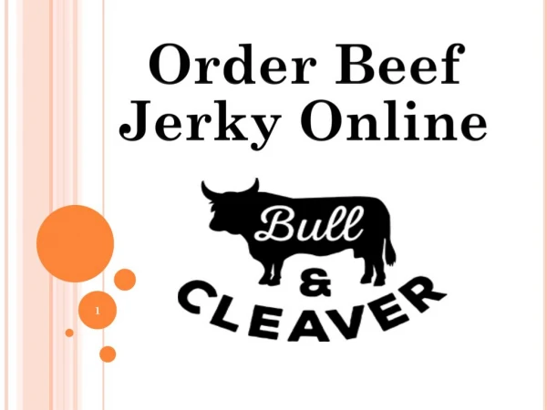 How to Order beef jerky online in USA
