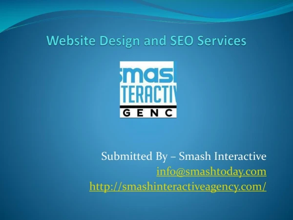 Website Design and SEO Services