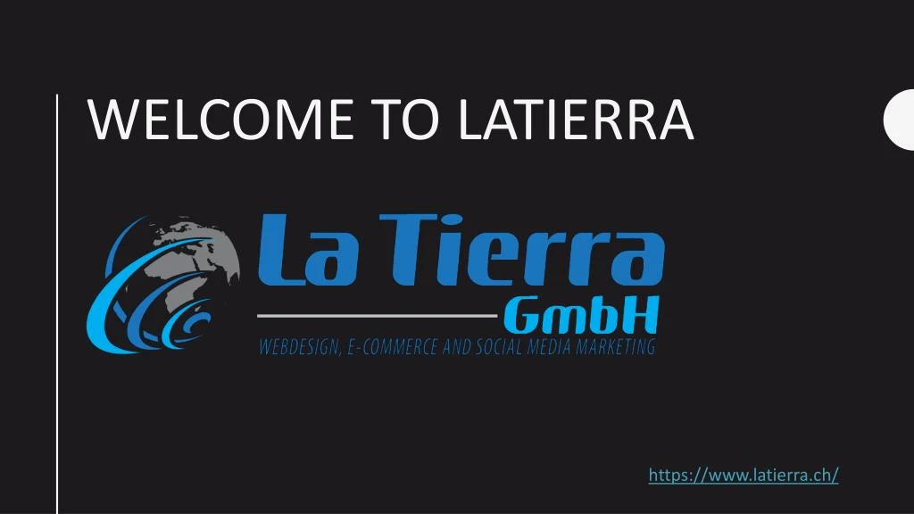 welcome to latierra