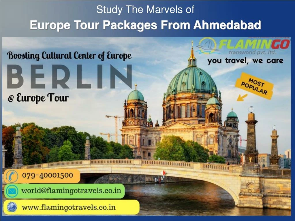europe tour packages from ahmedabad