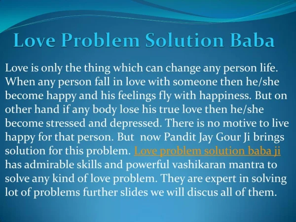 Love problem solution Astrologer