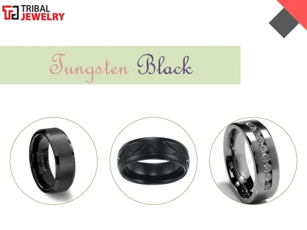 Tungsten Black - Tribal Jewelry