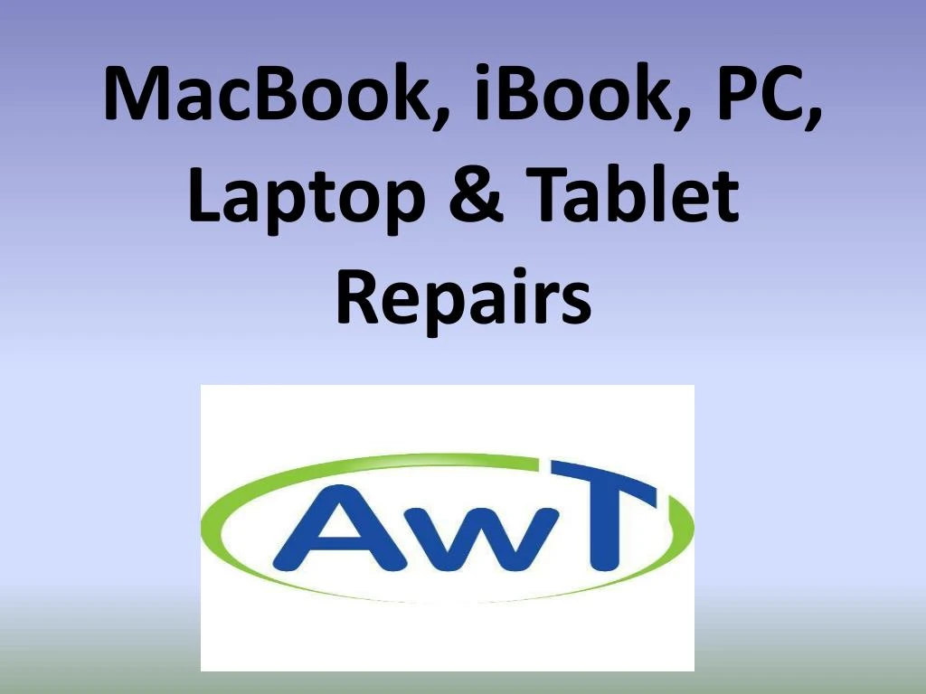 macbook ibook pc laptop tablet repairs