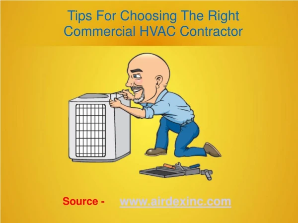 5 Tips For Choosing The Right Commercial HVAC Contractor