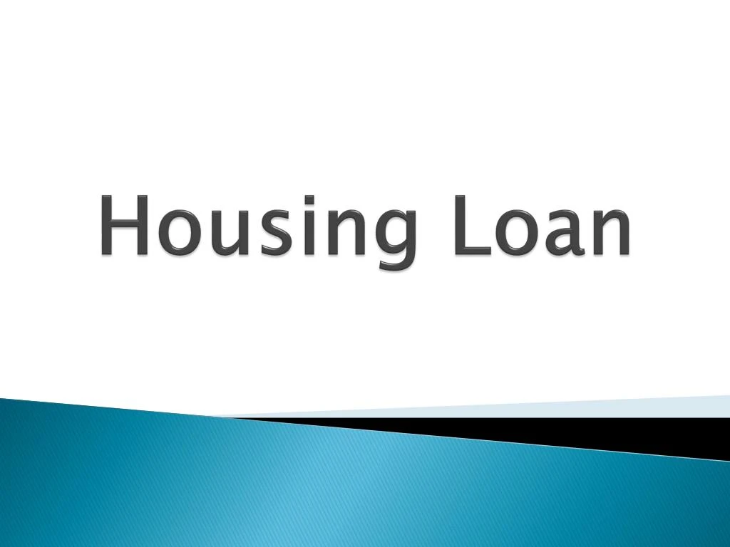 housing loan