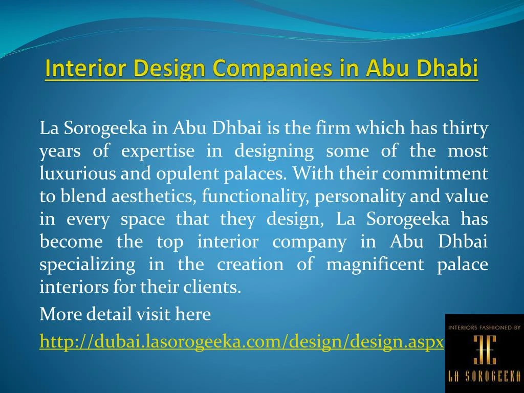 interior design companies in abu dhabi