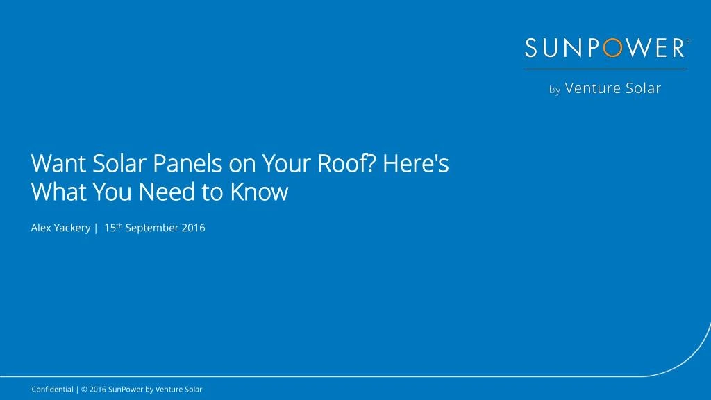 want solar panels on your roof here s what you need to know