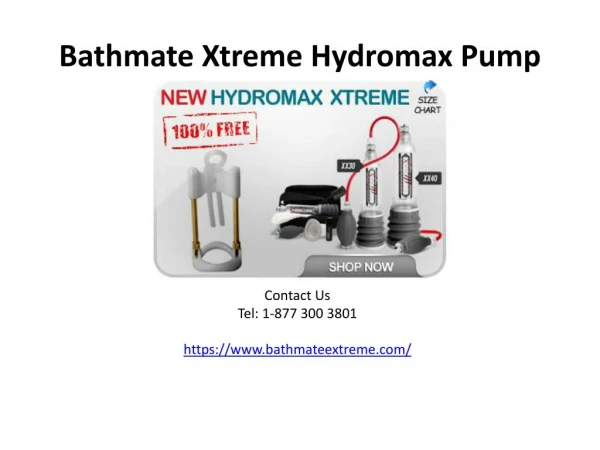 Bathmate Xtreme Hydromax Pump