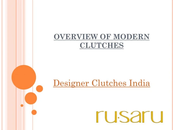 Overview of clutches | Rusaru