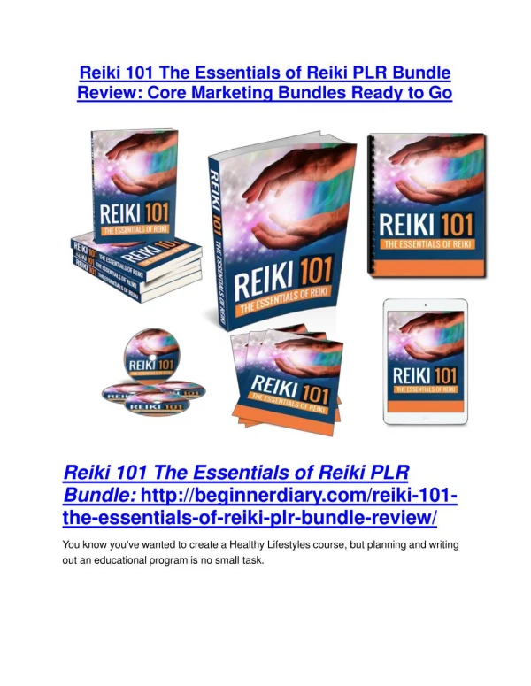 Reiki 101 The Essentials of Reiki PLR Bundle Review & GIANT bonus packs