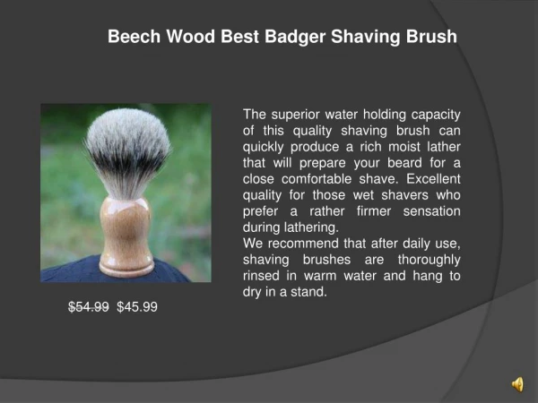 Best Prices Shaving Brush Available Here