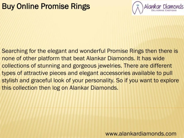 Buy Online Promise Rings