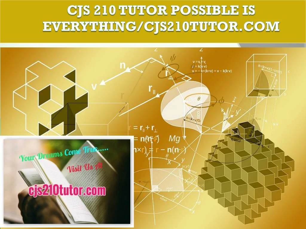 cjs 210 tutor possible is everything cjs210tutor com