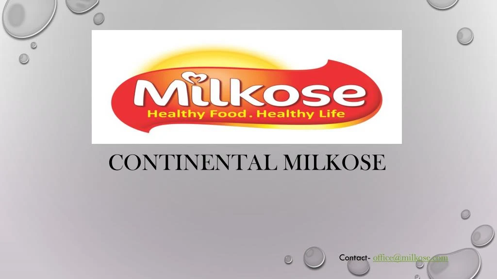 continental milkose