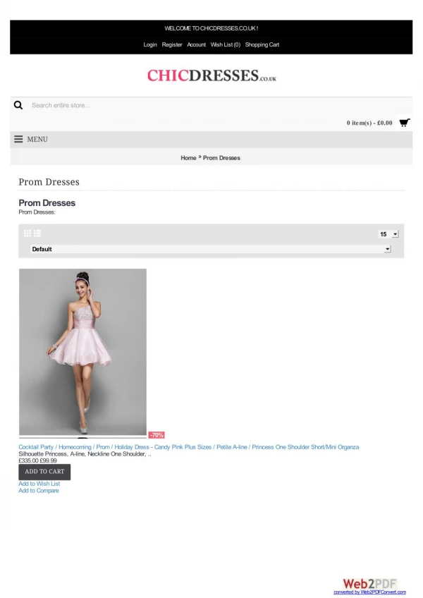 Uk Prom Dresses Online Shop