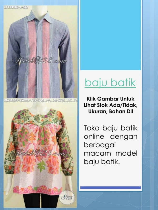 Model Batik