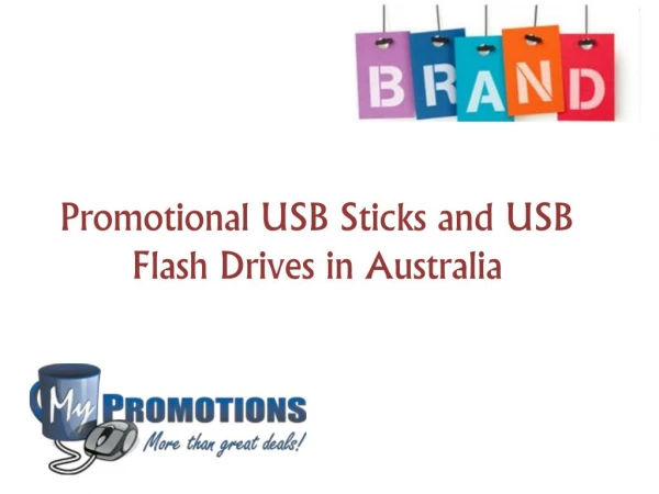 Promotional USB Sticks and USB Flash Drives in Australia