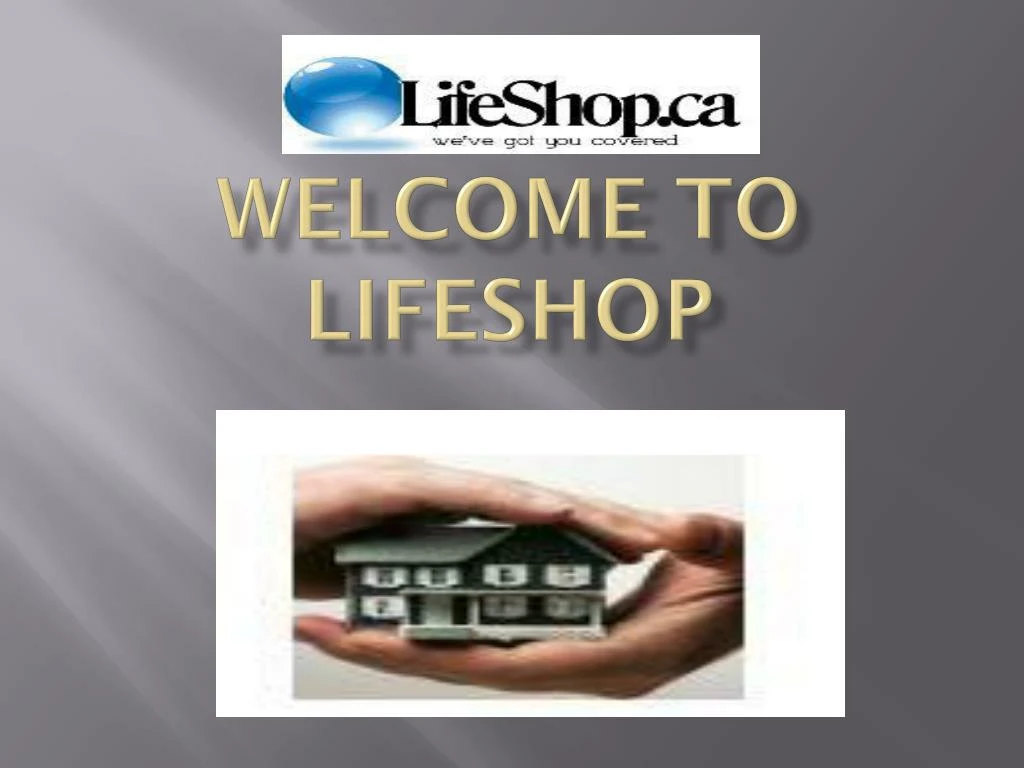 welcome to lifeshop