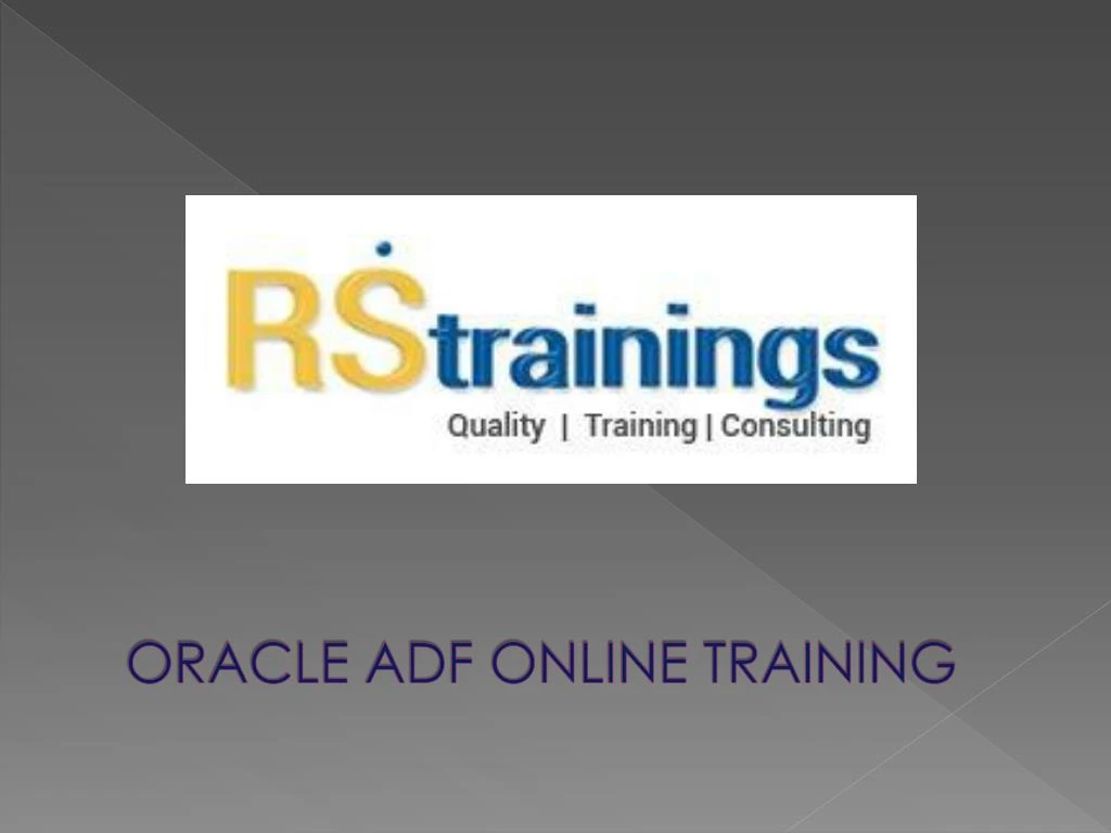 oracle adf online training