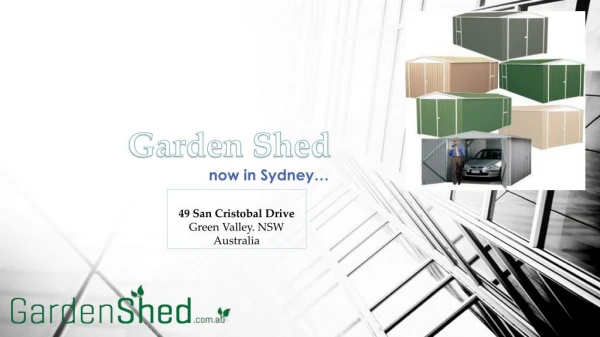 Garden Sheds Sydney - Buy Absco Garden Shed Online | Garden Shed